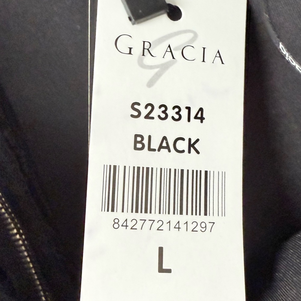 Gracia Black Lace Pencil Midi Skirt NWT - Picture 9 of 9
